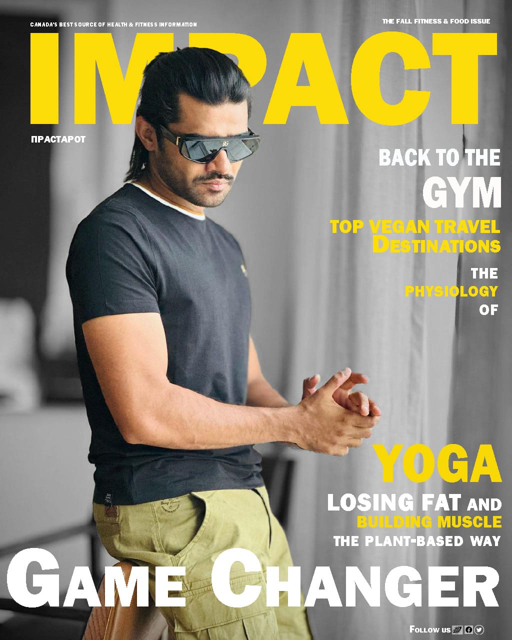 IMPACT Fitness Magazine Cover